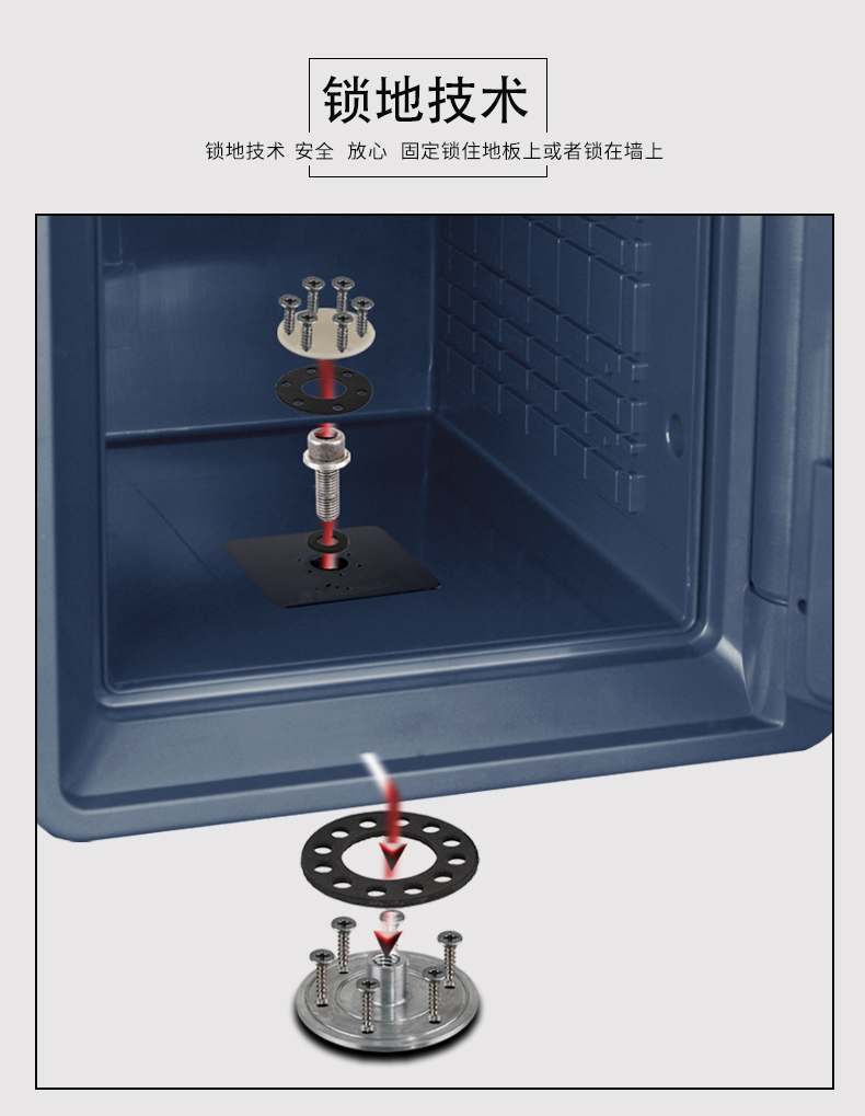機(jī)械密碼鎖2087C-BD防火防水保險(xiǎn)柜